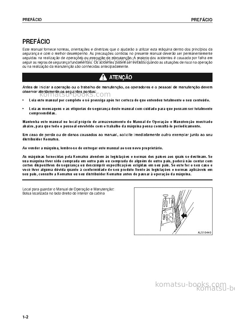 Komatsu gd825a-2jpn Manual de operação capa Página 3 Komatsu gd825a-2jpn Manual de operação capa Página 3