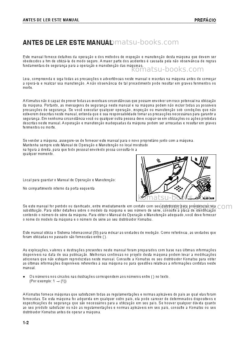 Komatsu hd785-7jpn Manual de operação capa Página 3 Komatsu hd785-7jpn Manual de operação capa Página 3
