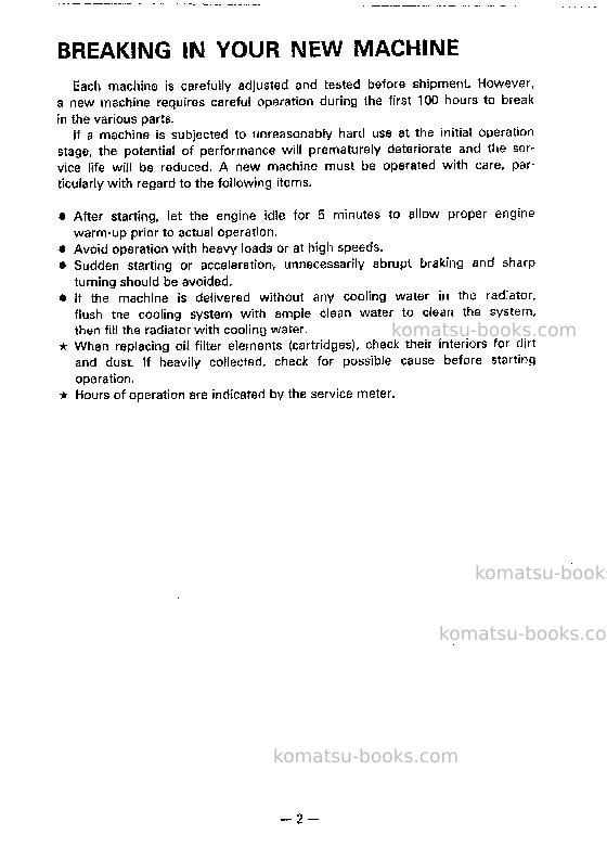 Komatsu pc200lc-5jpn-mighty Operation manual cover Page 3 Komatsu pc200lc-5jpn-mighty Operation manual cover Page 3