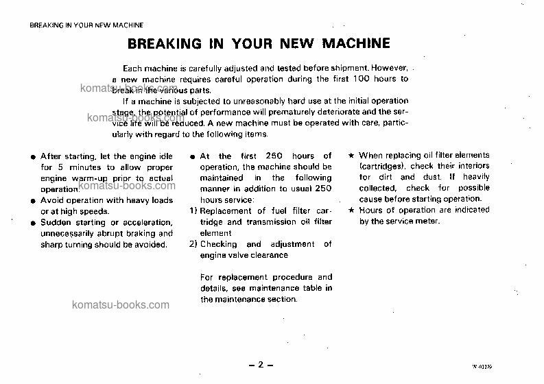 Komatsu wa350-1jpn Manual de operação capa Página 3 Komatsu wa350-1jpn Manual de operação capa Página 3