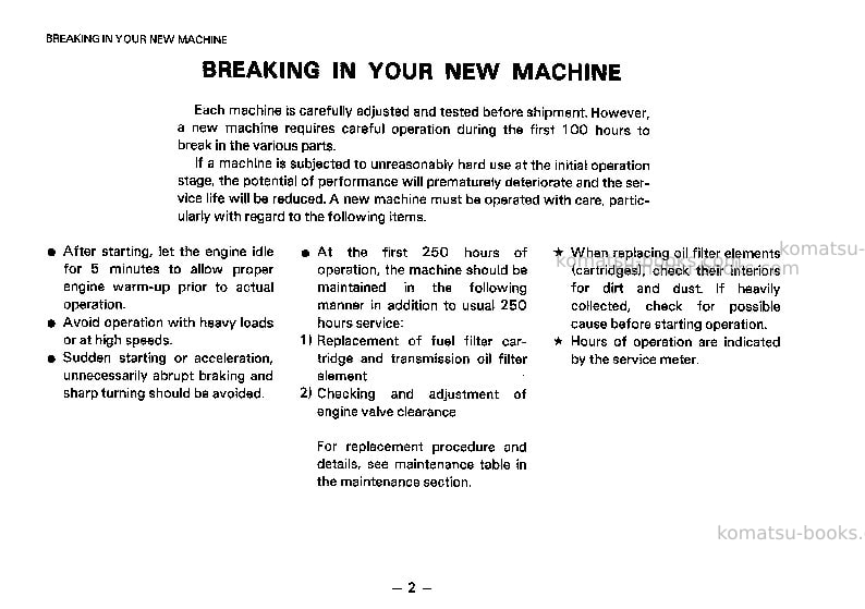 Komatsu wa600-1jpn-c spec Operation manual cover Page 3 Komatsu wa600-1jpn-c spec Operation manual cover Page 3