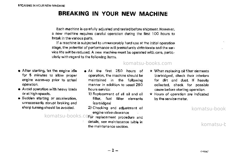 Komatsu gd515a-1jpn Operation manual cover Page 3 Komatsu gd515a-1jpn Operation manual cover Page 3