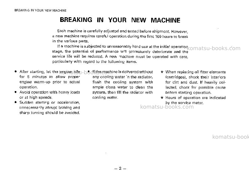 Komatsu wa420-1jpn-c spec Operation manual cover Page 3 Komatsu wa420-1jpn-c spec Operation manual cover Page 3