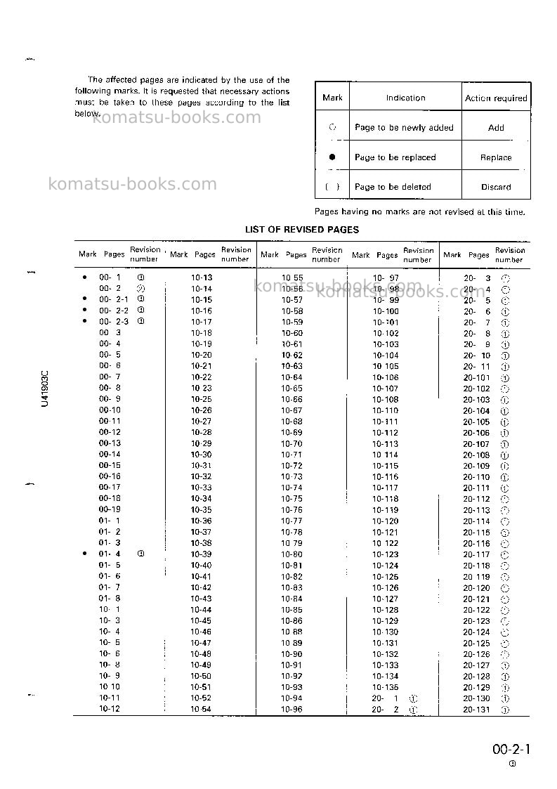 Komatsu wa320-3jpn-custom Repair & maintenance cover Page 3 Komatsu wa320-3jpn-custom Repair & maintenance cover Page 3