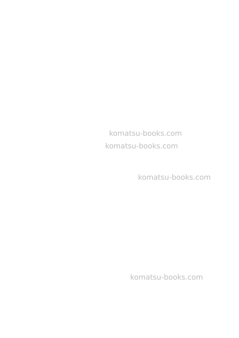 Komatsu wa150-5jpn-for canopy Operation manual cover Page 3 Komatsu wa150-5jpn-for canopy Operation manual cover Page 3