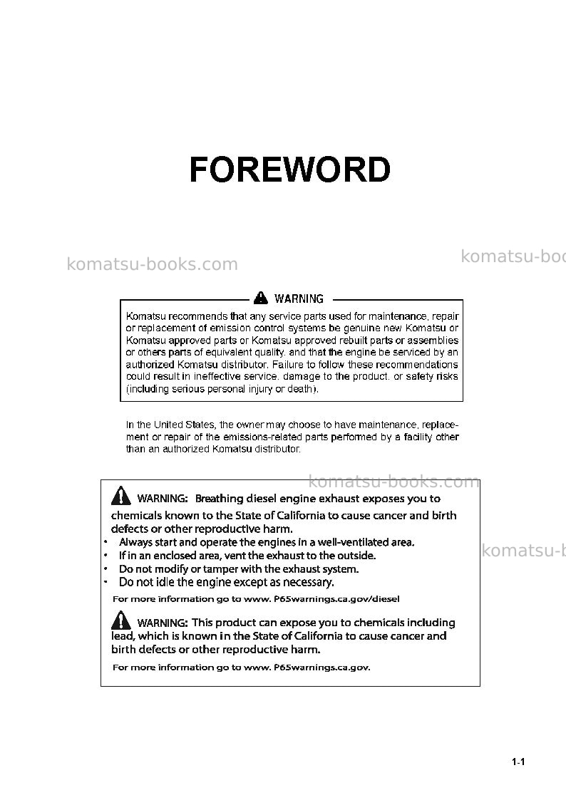 Komatsu d37ex-24jpn-gateway function controller Operation manual cover Page 3 Komatsu d37ex-24jpn-gateway function controller Operation manual cover Page 3