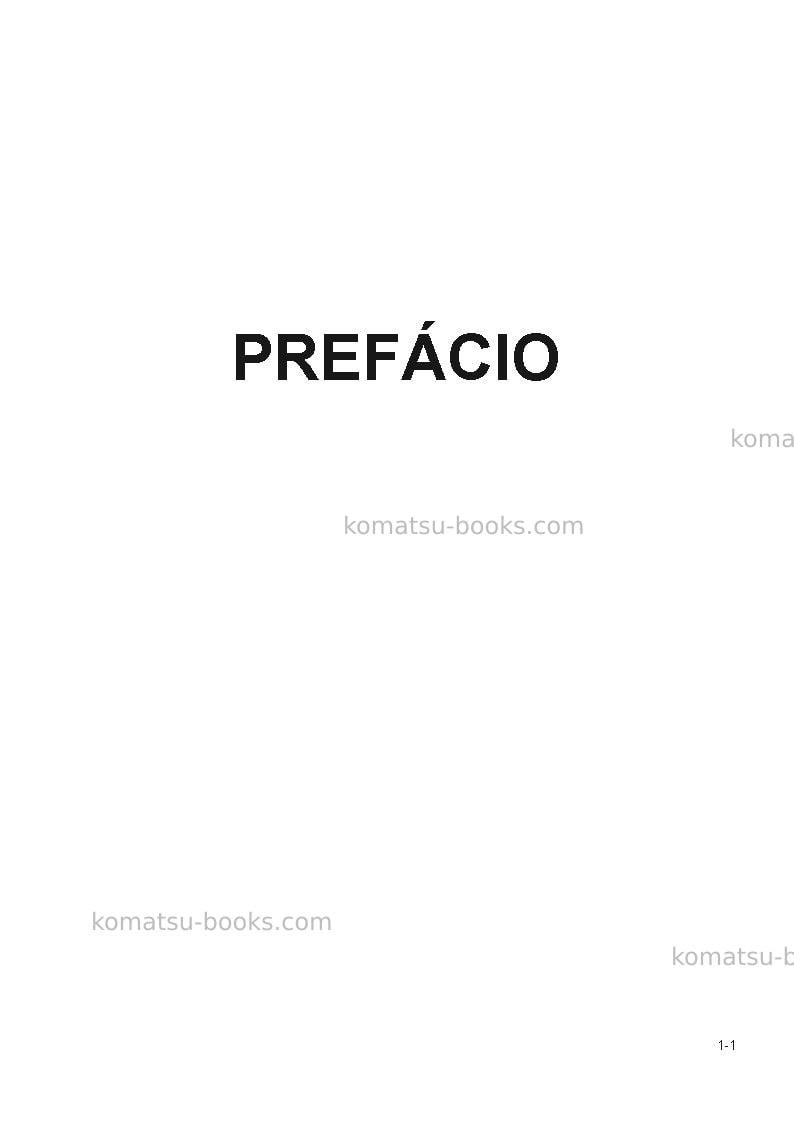 Komatsu wa200-5jpn Manual de operação capa Página 3