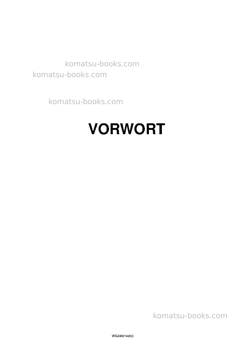 Komatsu pw118mr-8ita Betriebsanleitung Titelseite Seite 3 Komatsu pw118mr-8ita Betriebsanleitung Titelseite Seite 3