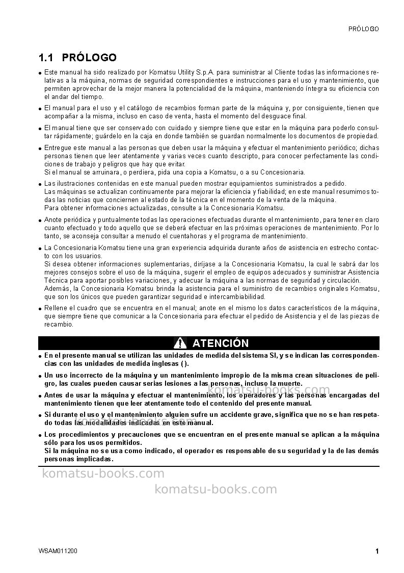 Komatsu ck30-1ita Manual de operación cover Page 3 Komatsu ck30-1ita Manual de operación cover Page 3