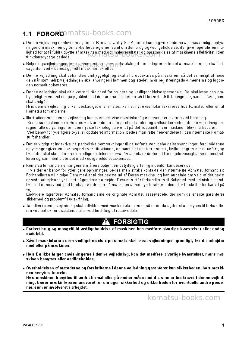 Komatsu pc80mr-3ita Operation manual cover Page 3 Komatsu pc80mr-3ita Operation manual cover Page 3
