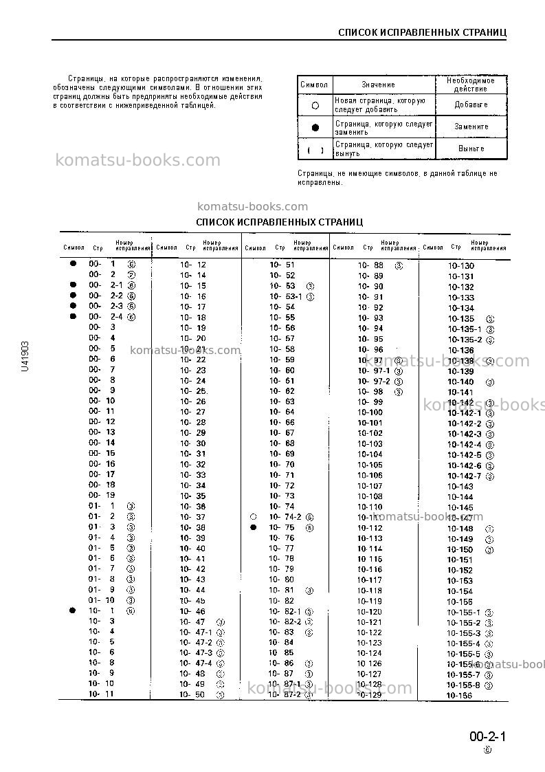 Komatsu wa320-3jpn--30c degree for cis Ремонт и обслуживание обложка Страница 4