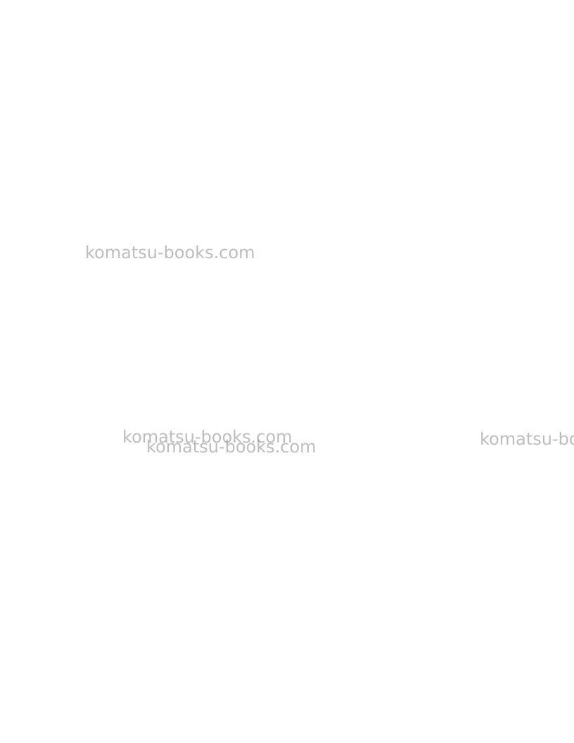 Komatsu pc240lc-10usa Operation manual cover Page 4 Komatsu pc240lc-10usa Operation manual cover Page 4