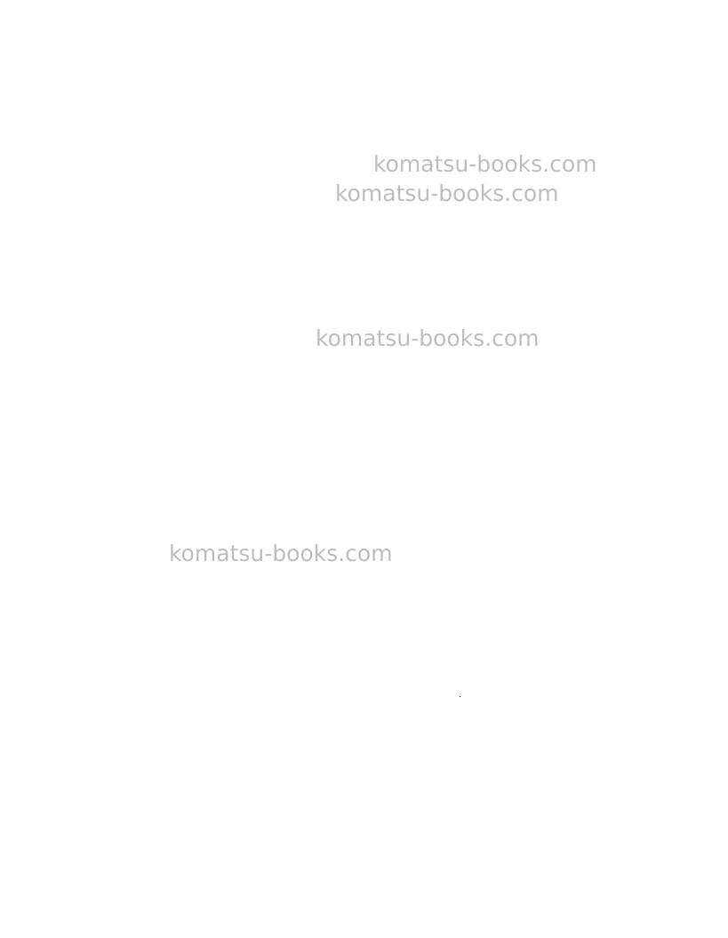 Komatsu wa320-1usa-lc Repair & maintenance cover Page 4