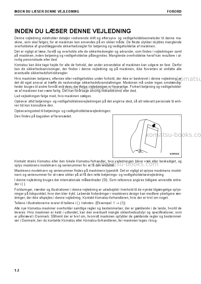 Komatsu d85px-18jpn Operation manual cover Page 4 Komatsu d85px-18jpn Operation manual cover Page 4