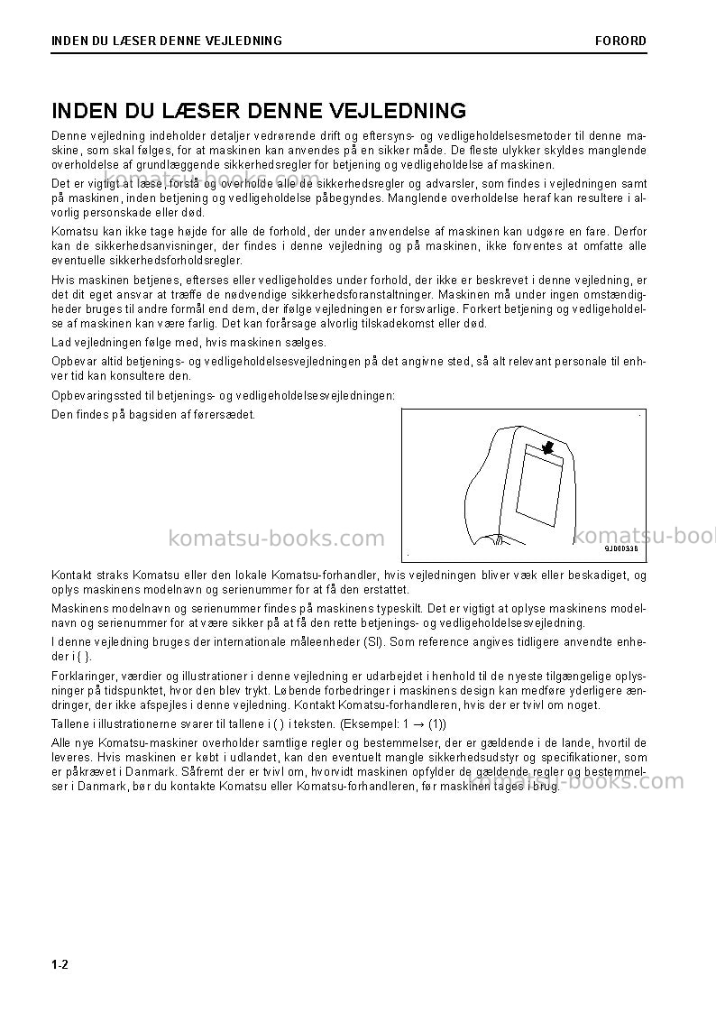 Komatsu d61px-24jpn Operation manual cover Page 4 Komatsu d61px-24jpn Operation manual cover Page 4