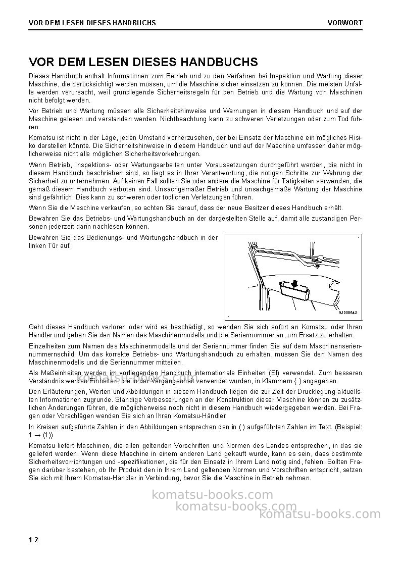 Komatsu hm400-5jpn Betriebsanleitung Titelseite Seite 4 Komatsu hm400-5jpn Betriebsanleitung Titelseite Seite 4