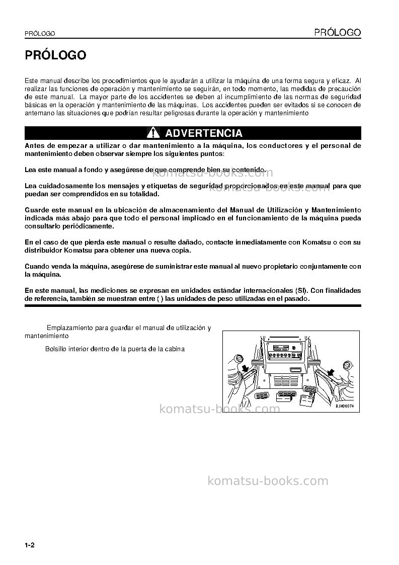 Komatsu d275ax-5jpn-e0 Manual de operación cover Page 4 Komatsu d275ax-5jpn-e0 Manual de operación cover Page 4