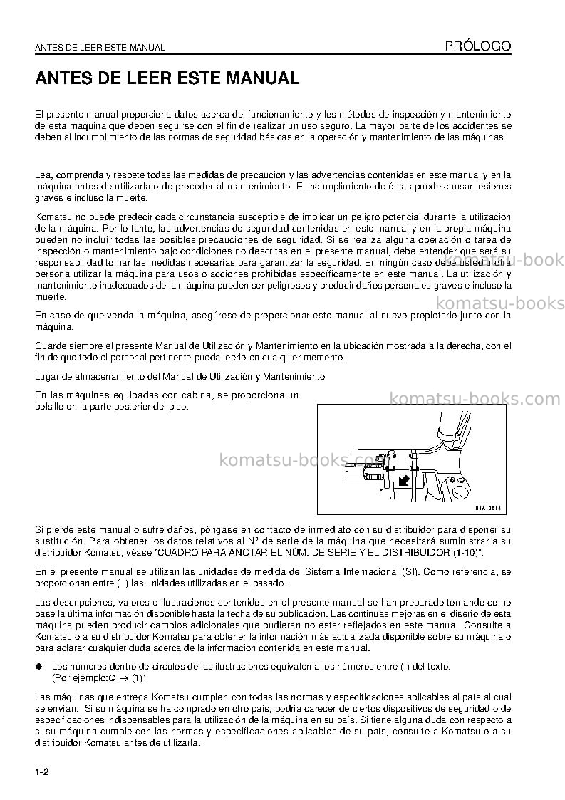 Komatsu d65ex-16jpn Manual de operación cover Page 4 Komatsu d65ex-16jpn Manual de operación cover Page 4