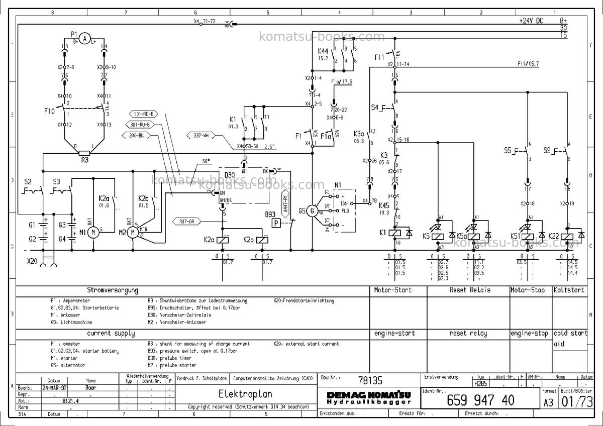 Komatsu h285sdeu Repair & maintenance cover Page 4 Komatsu h285sdeu Repair & maintenance cover Page 4