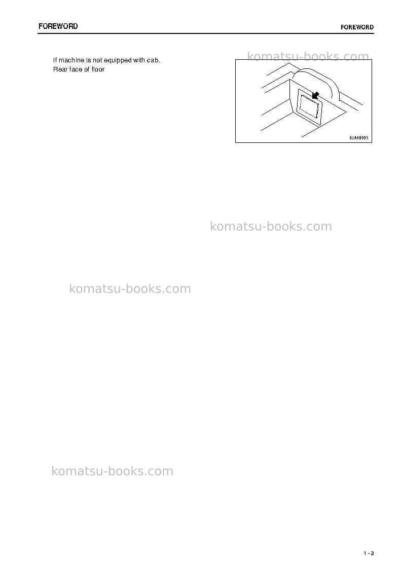 Komatsu d65px-15jpn Operation manual cover Page 4 Komatsu d65px-15jpn Operation manual cover Page 4
