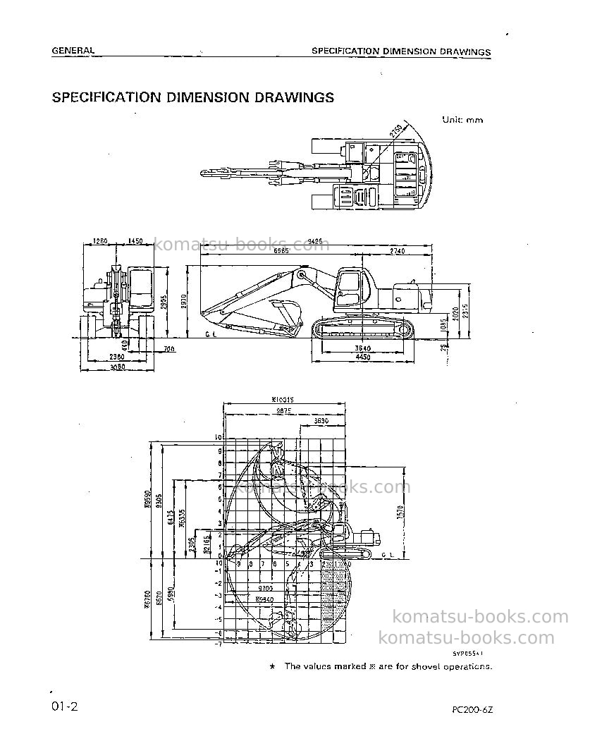 Komatsu pc200lc-6tha-b Repair & maintenance cover Page 4