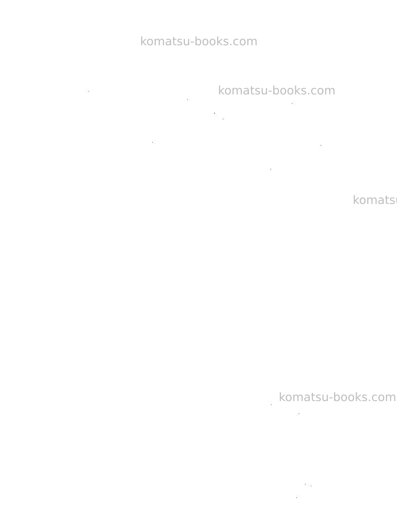 Komatsu 2d94-2jpn-eng. Repair & maintenance cover Page 4