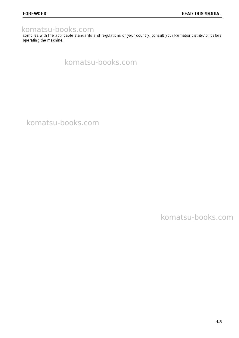 Komatsu d39px-24jpn Operation manual cover Page 4 Komatsu d39px-24jpn Operation manual cover Page 4