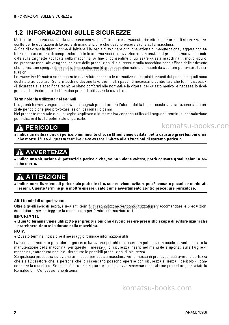 Komatsu sk1020-5ita-turbo Manuale operativo copertina Pagina 4