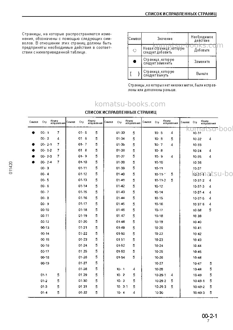 Komatsu d85c-21jpn--50c degree for cis Ремонт и обслуживание обложка Страница 5