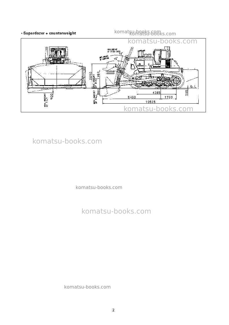 Komatsu d475a-5jpn Field assembly manual cover Page 5