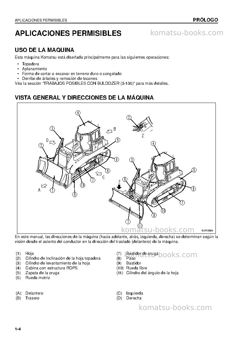 Komatsu d65ex-16jpn Manual de operación cover Page 5