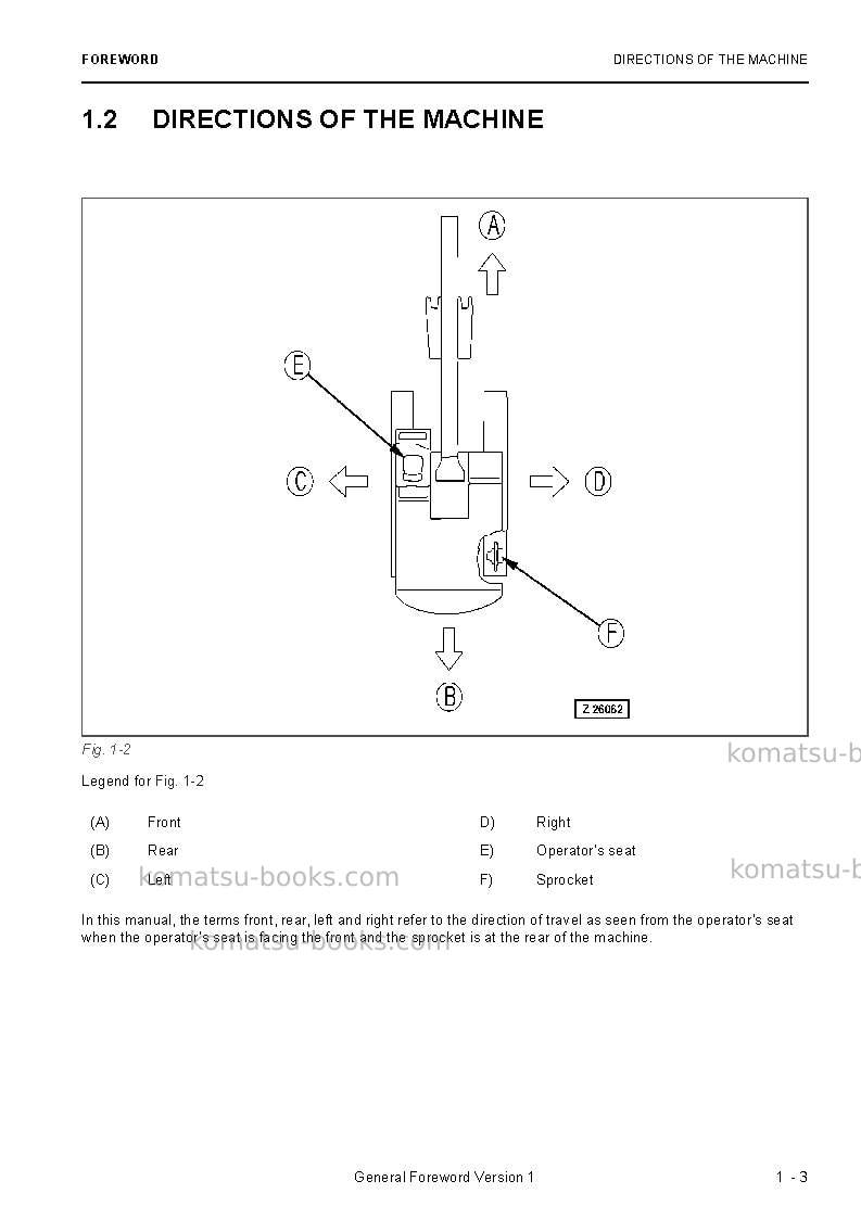 Komatsu pc3000e-6deu Operation manual cover Page 5 Komatsu pc3000e-6deu Operation manual cover Page 5