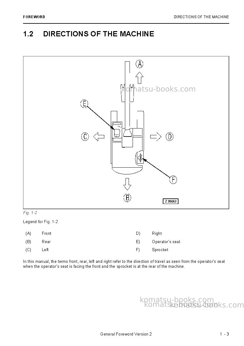 Komatsu pc4000e-6deu Operation manual cover Page 5 Komatsu pc4000e-6deu Operation manual cover Page 5