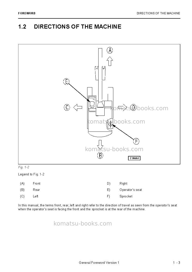 Komatsu pc8000-6deu Operation manual cover Page 5 Komatsu pc8000-6deu Operation manual cover Page 5
