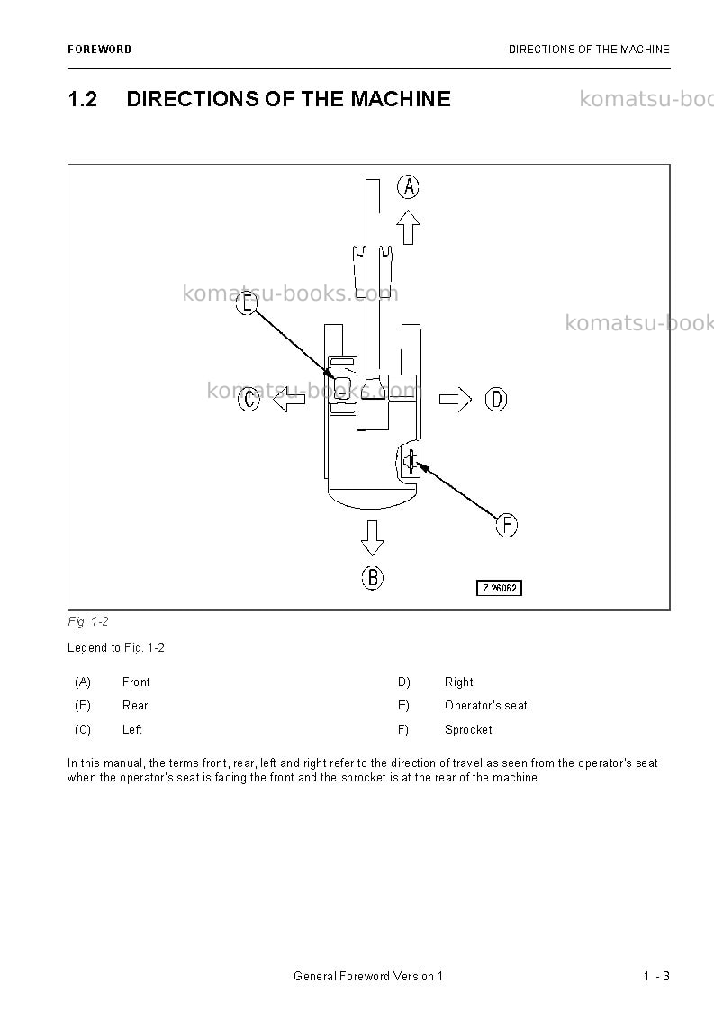 Komatsu pc5500-6deu Operation manual cover Page 5 Komatsu pc5500-6deu Operation manual cover Page 5