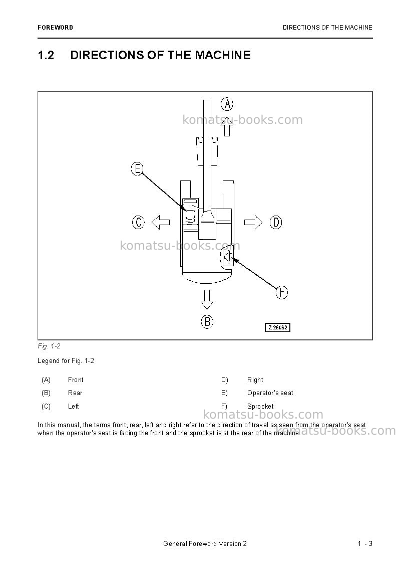 Komatsu pc5500e-6deu Operation manual cover Page 5 Komatsu pc5500e-6deu Operation manual cover Page 5