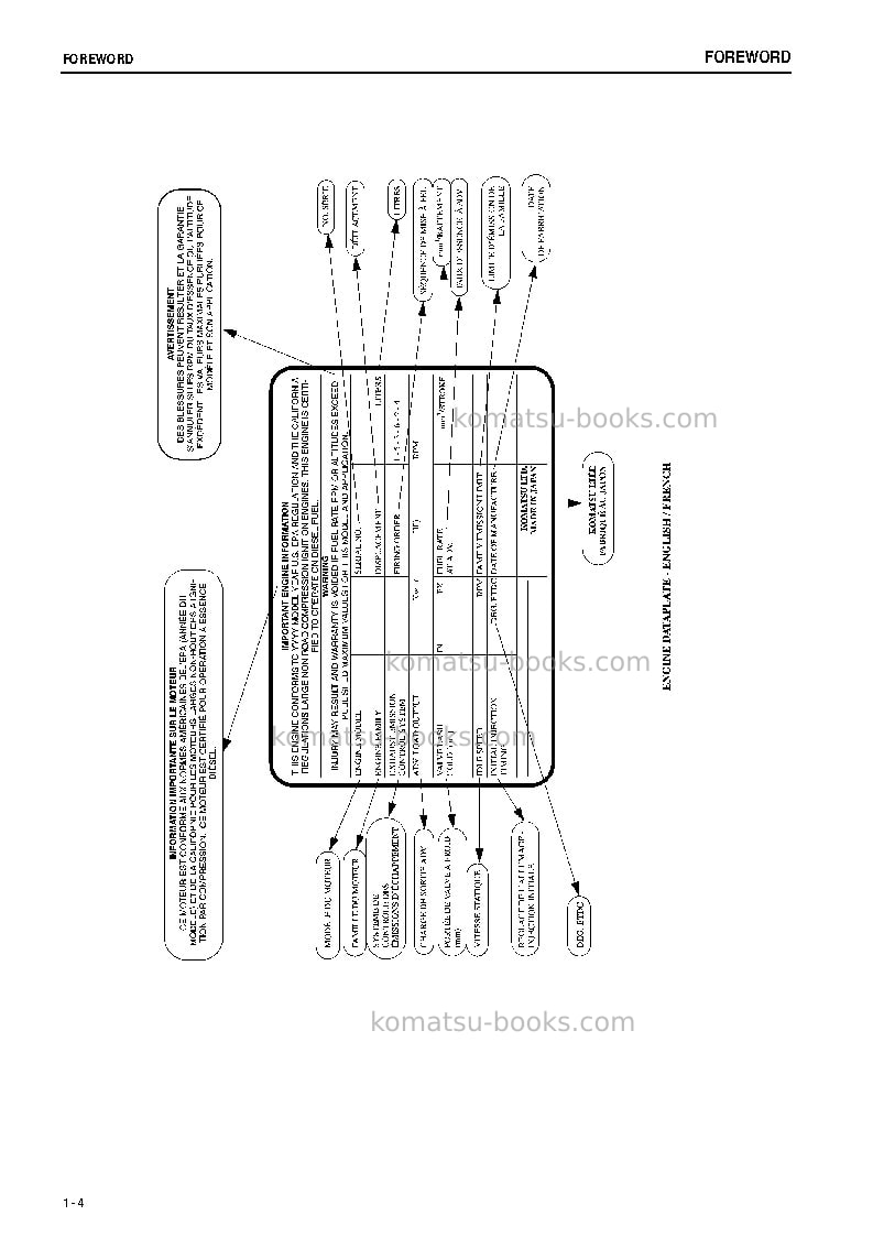 Komatsu hd465-7jpn--40c degree Operation manual cover Page 5 Komatsu hd465-7jpn--40c degree Operation manual cover Page 5