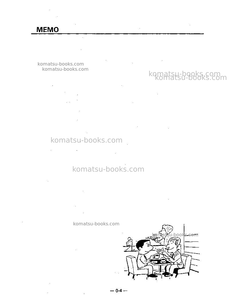 Komatsu d275a-2jpn Operation manual cover Page 5 Komatsu d275a-2jpn Operation manual cover Page 5