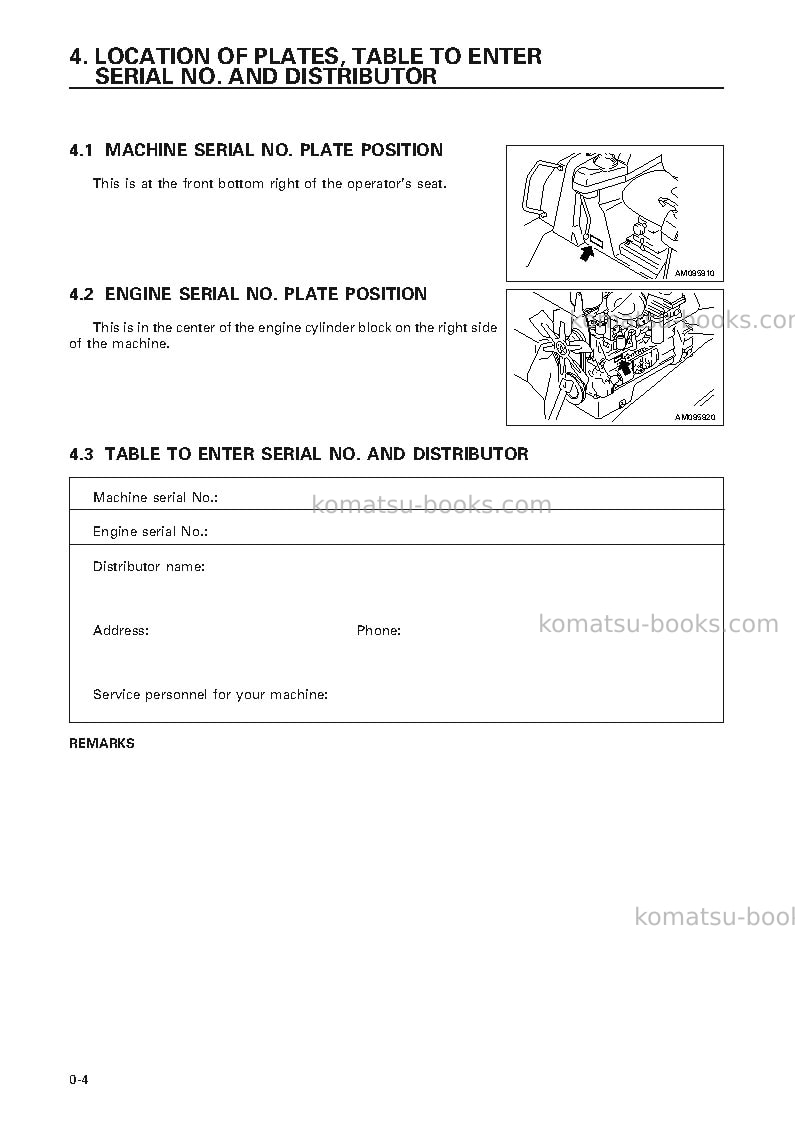 Komatsu d65ex-12jpn Operation manual cover Page 5 Komatsu d65ex-12jpn Operation manual cover Page 5