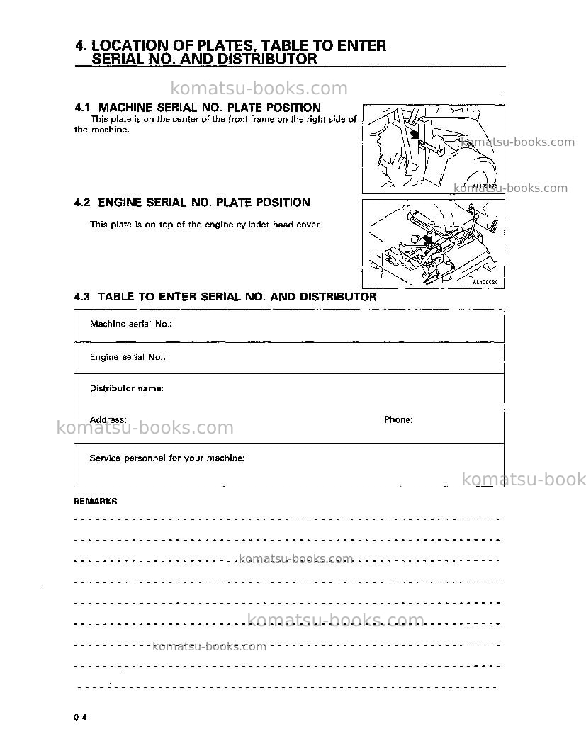 Komatsu wa30-5jpn Operation manual cover Page 5 Komatsu wa30-5jpn Operation manual cover Page 5