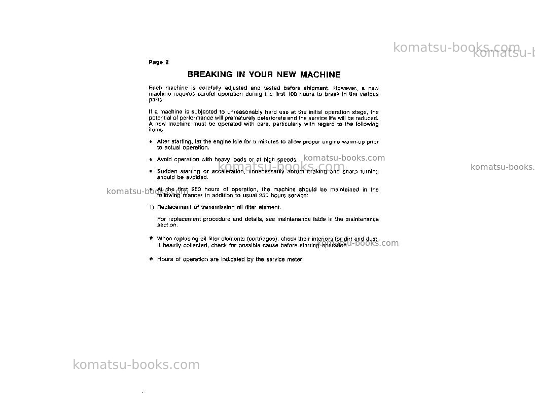 Komatsu wa380-1jpn-lc Operation manual cover Page 5 Komatsu wa380-1jpn-lc Operation manual cover Page 5