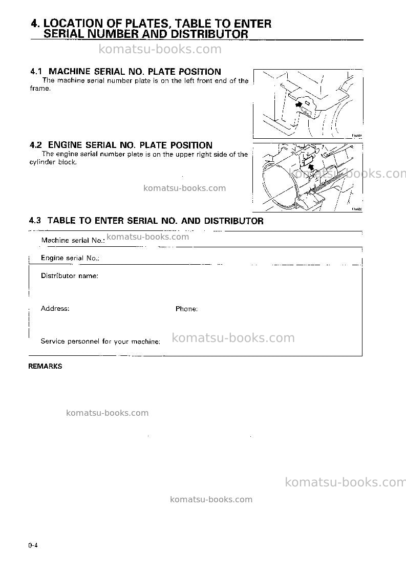 Komatsu hd325-6jpn Operation manual cover Page 5