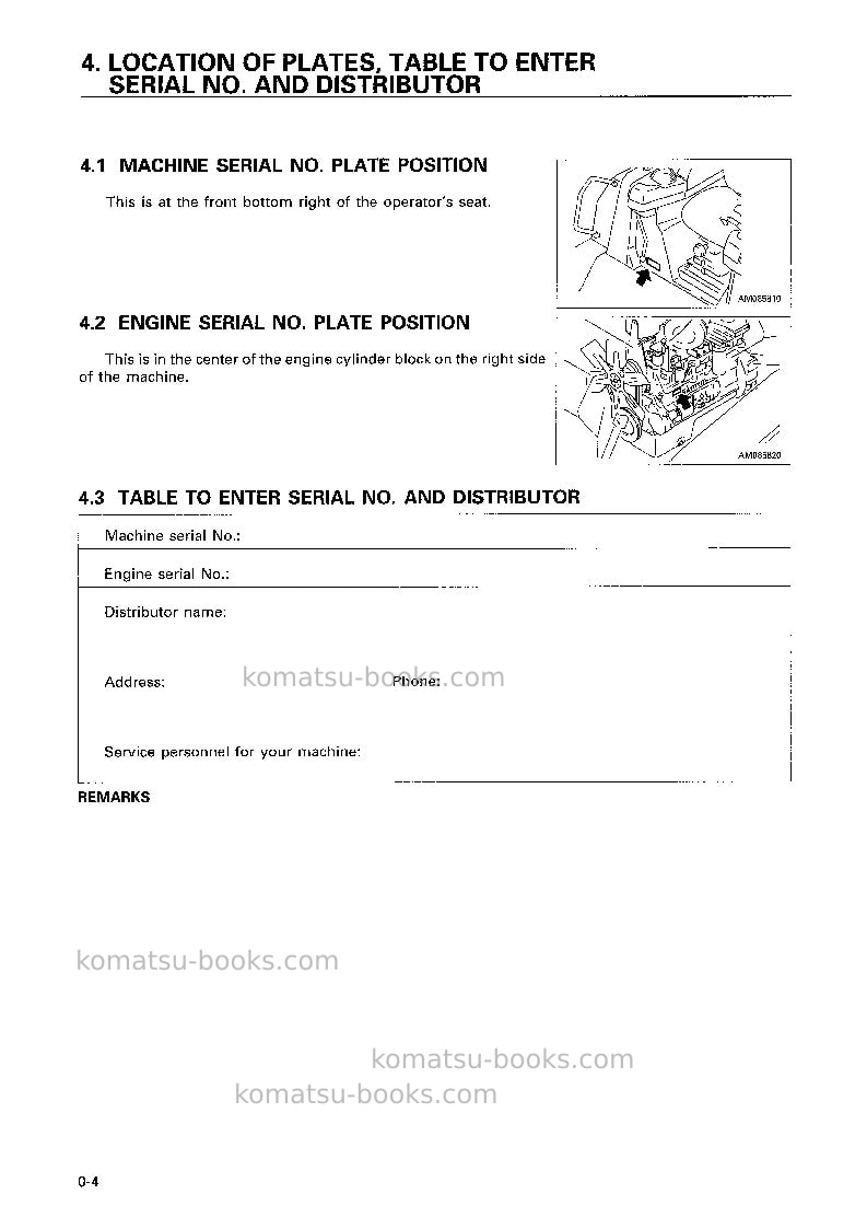 Komatsu d85ess-2jpn-a Operation manual cover Page 5 Komatsu d85ess-2jpn-a Operation manual cover Page 5