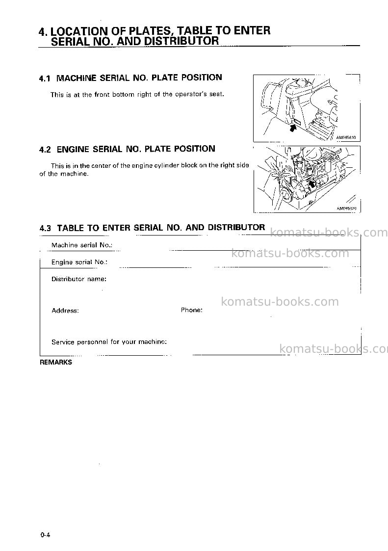 Komatsu d85ess-2jpn-a Operation manual cover Page 5 Komatsu d85ess-2jpn-a Operation manual cover Page 5