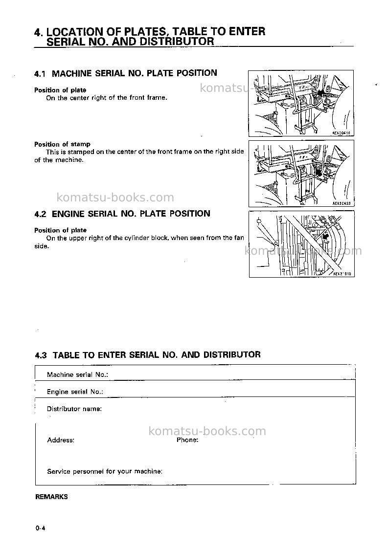 Komatsu wa380-3jpn-custom Operation manual cover Page 5 Komatsu wa380-3jpn-custom Operation manual cover Page 5