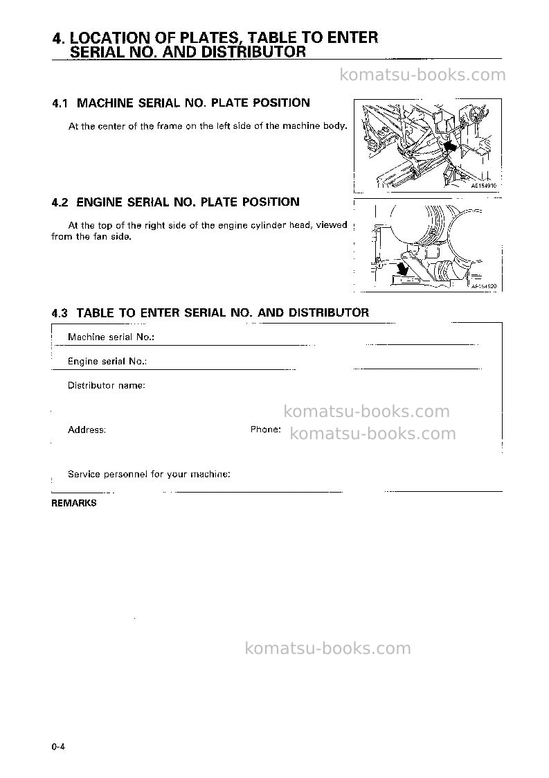 Komatsu gd355a-1jpn Operation manual cover Page 5 Komatsu gd355a-1jpn Operation manual cover Page 5