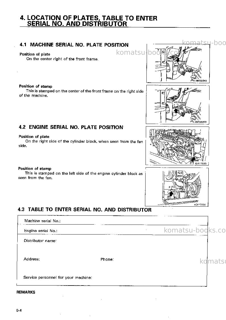 Komatsu wa250pt-3jpn Operation manual cover Page 5 Komatsu wa250pt-3jpn Operation manual cover Page 5