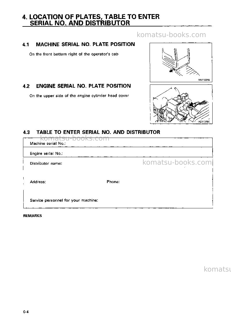 Komatsu pc220lc-6jpn-excel Operation manual cover Page 5 Komatsu pc220lc-6jpn-excel Operation manual cover Page 5