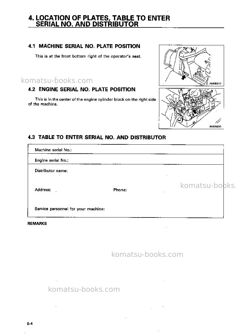 Komatsu d65px-12jpn Operation manual cover Page 5 Komatsu d65px-12jpn Operation manual cover Page 5