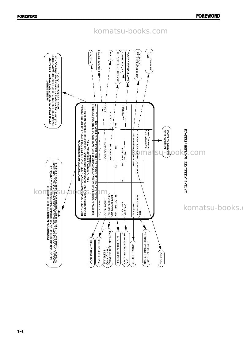 Komatsu pc40mrx-1jpn-for eu Operation manual cover Page 5